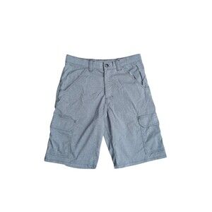 Ex-Store  Boys Lightweight Cargo Shorts Size 16 Grey